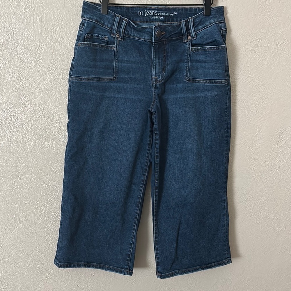 Maurice’s Women’s Mid Rise Capri Jeans, Size 12